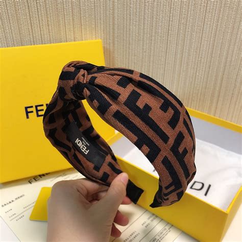 faux fendi headband|fendi inspired headband.